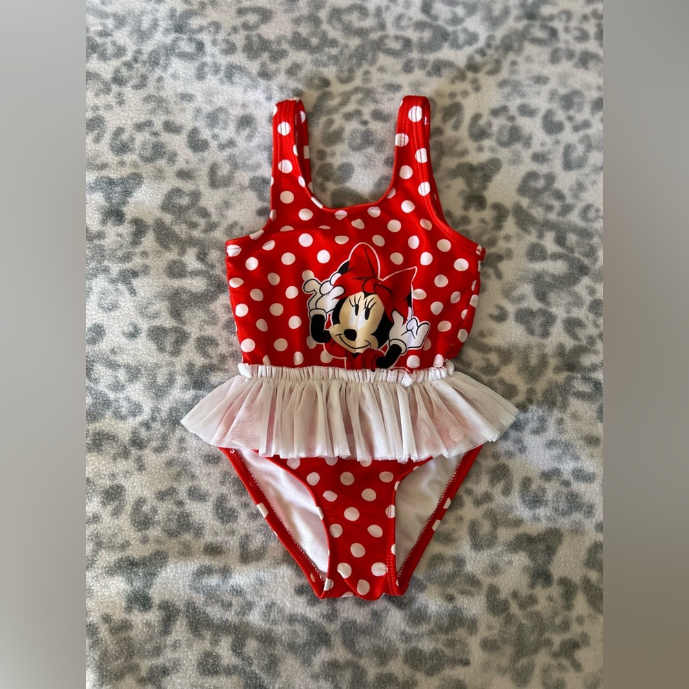 Disney Baby Red SwimSuit, Size 18M